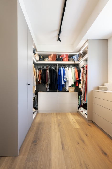 Dressing Lumineux Menuiserie Suarato Lausanne